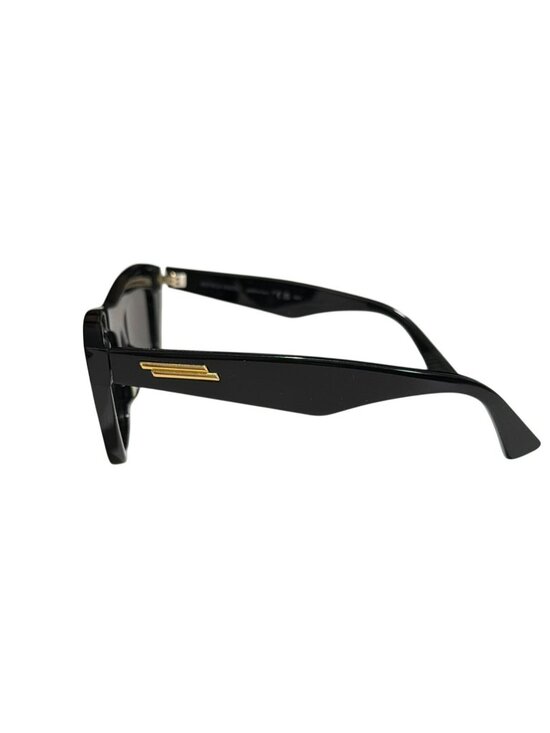 New Bottega Veneta BV1121S Cat Eye Black Sunglasses main image 8